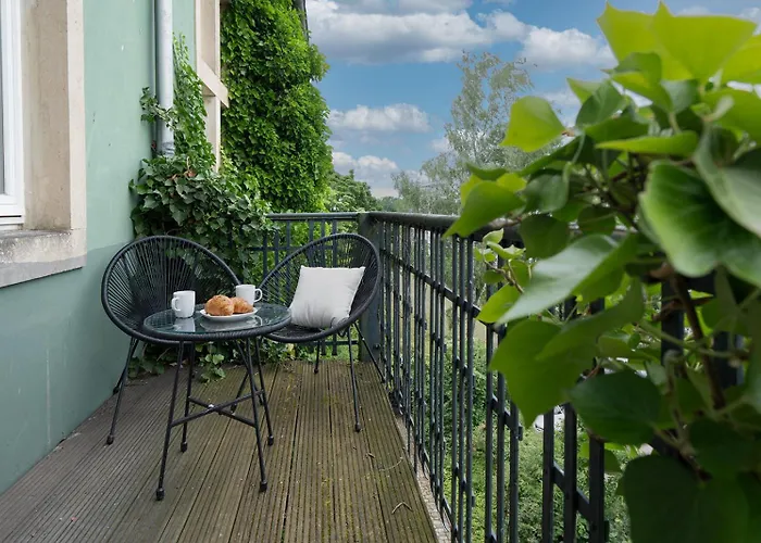 公寓 Schloss - An Der Uni - Klinik 德累斯顿